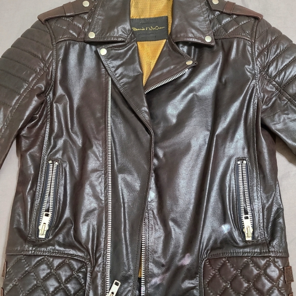 Brando and McQueen Leather Jacket